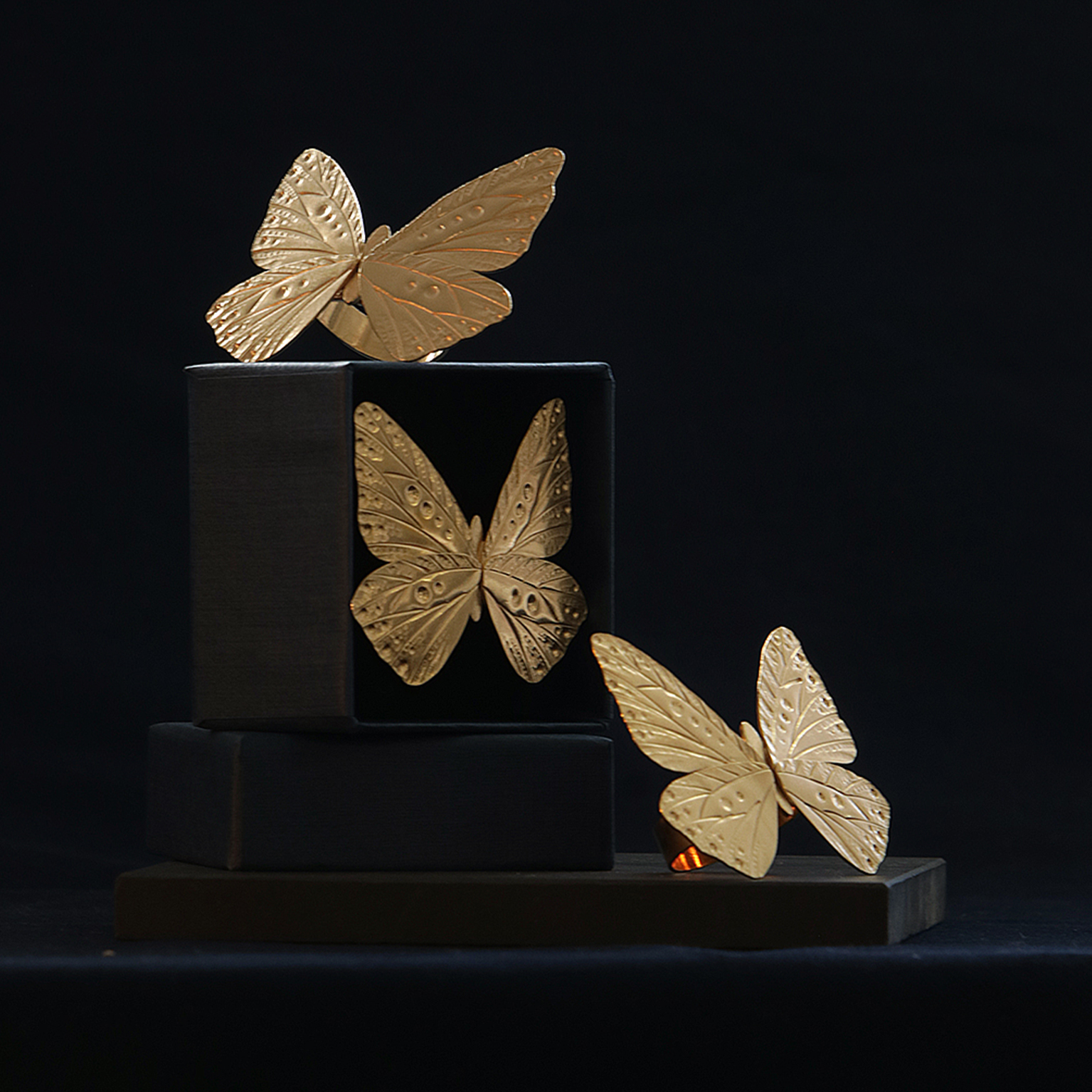 KIM JUDE Monarque bague fantaisie légère