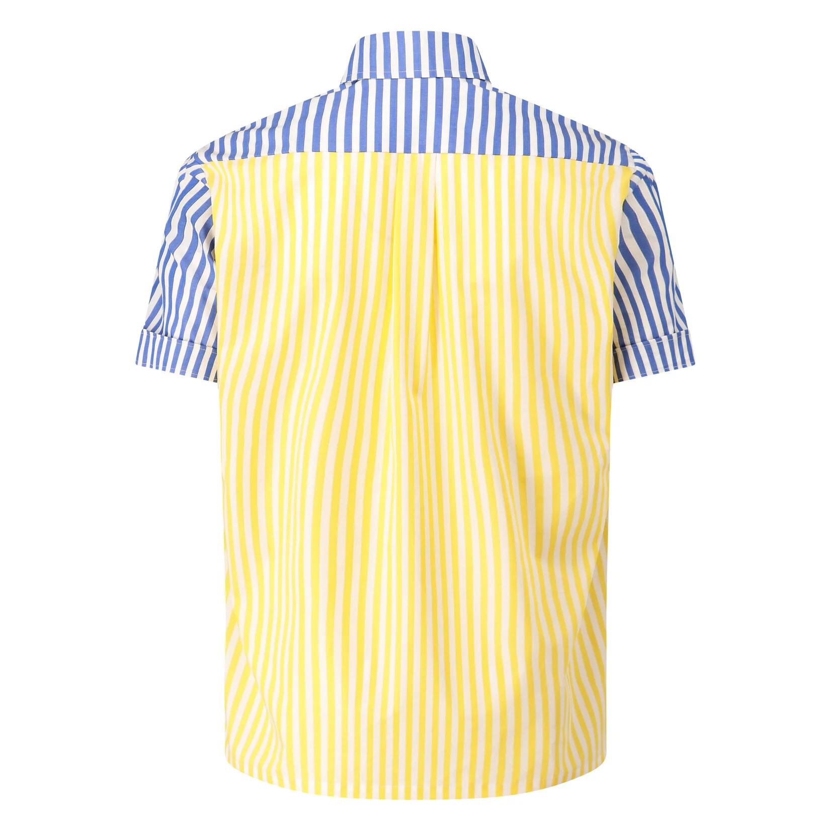 Jean Paul Lespagnard Parasol Collage chemise popeline