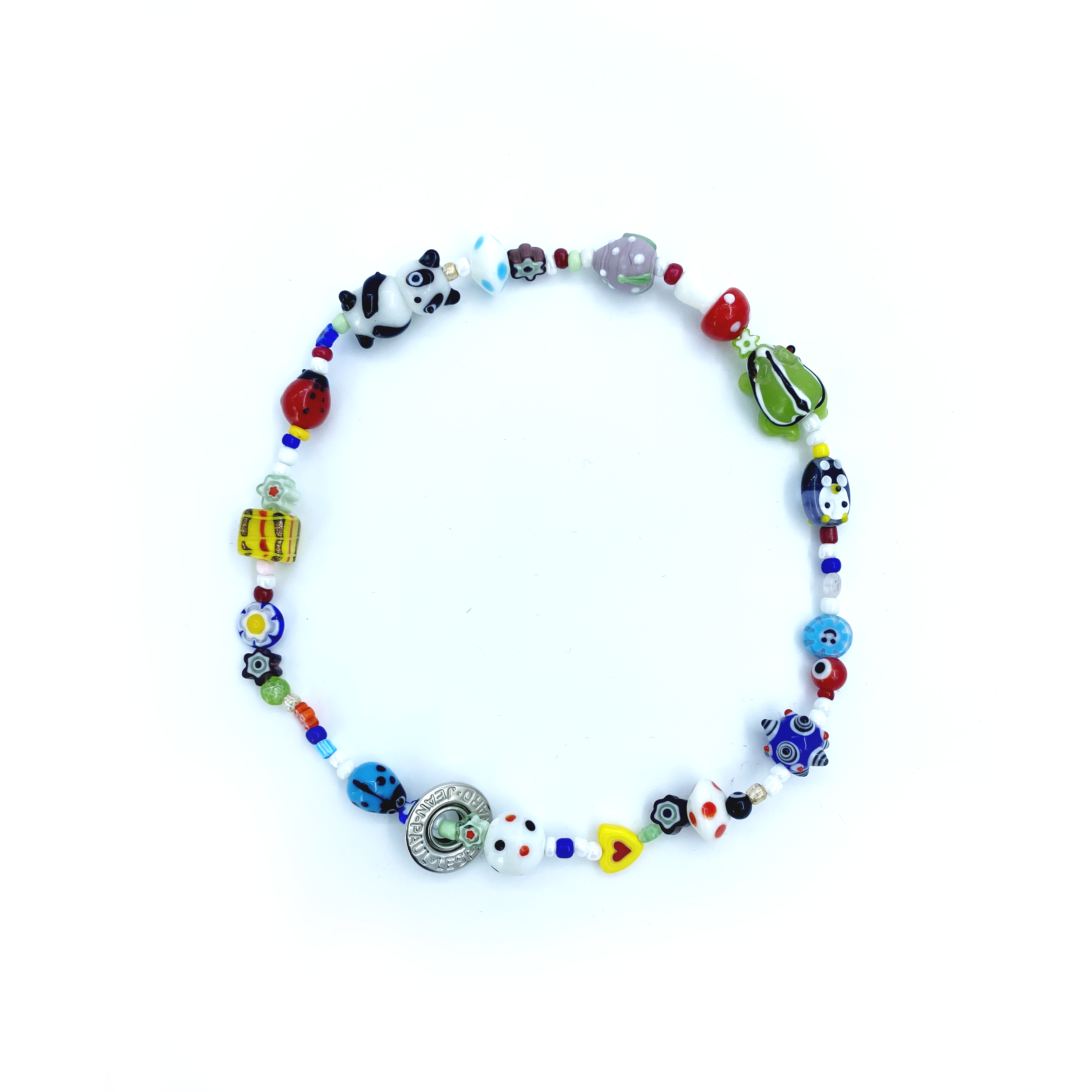 Jean-Paul Lespagnard Jewelry Crazy Glass Beads collier perles de verre