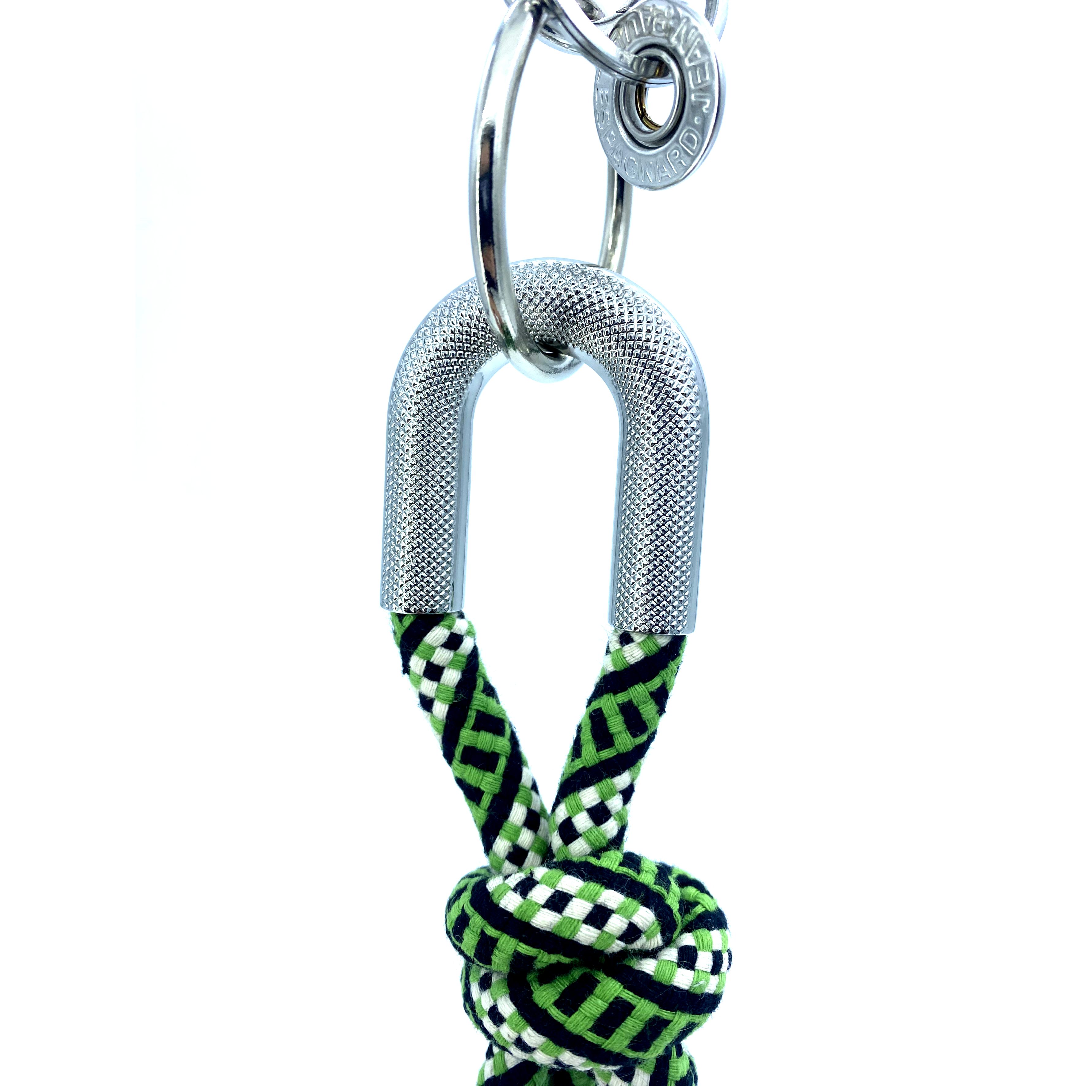 JeanPaul Lespagnard Jewelry Climber Knot porte-clés vert