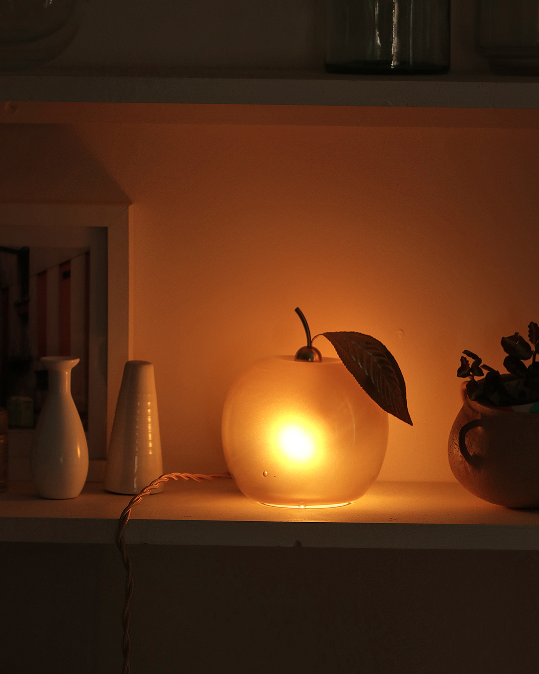 KIM JUDE Botanica Méla lampe verre artisanale