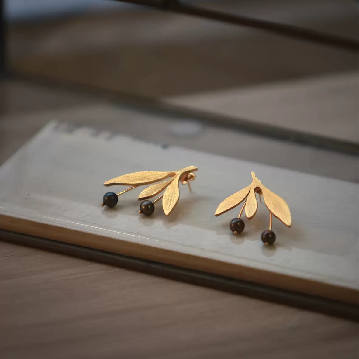 Kim Jude Rameaux boucles d'oreilles légères