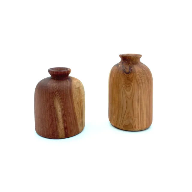 Jean-Paul Lespagnard Decorative objects Wood Object #3 duo cèdre