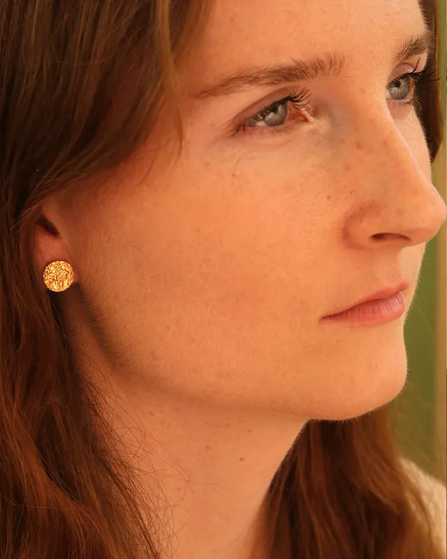 KIM JUDE FullMoon Petit Modèle boucles d'oreilles fines
