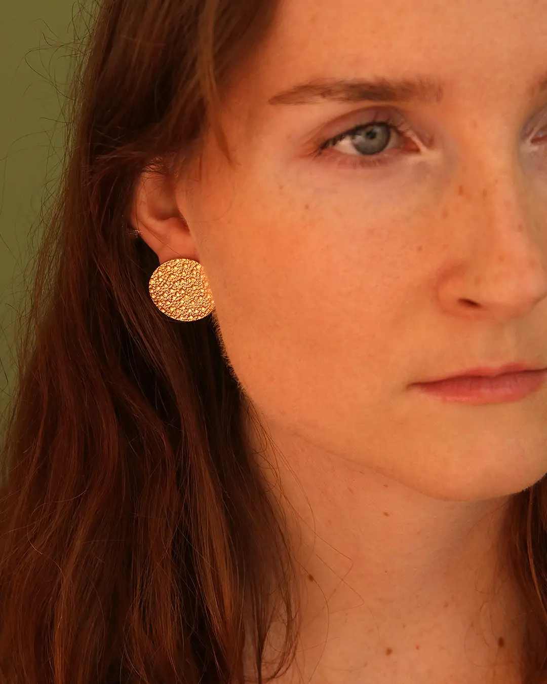 KIM JUDE FullMoon médium boucles d’oreilles légères