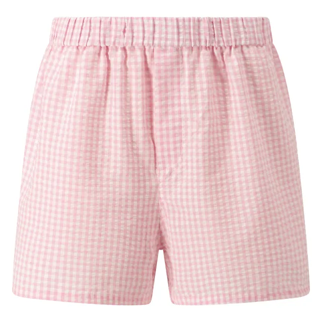 Jean-Paul Lespagnard Vichy Seersucker boxer short coton