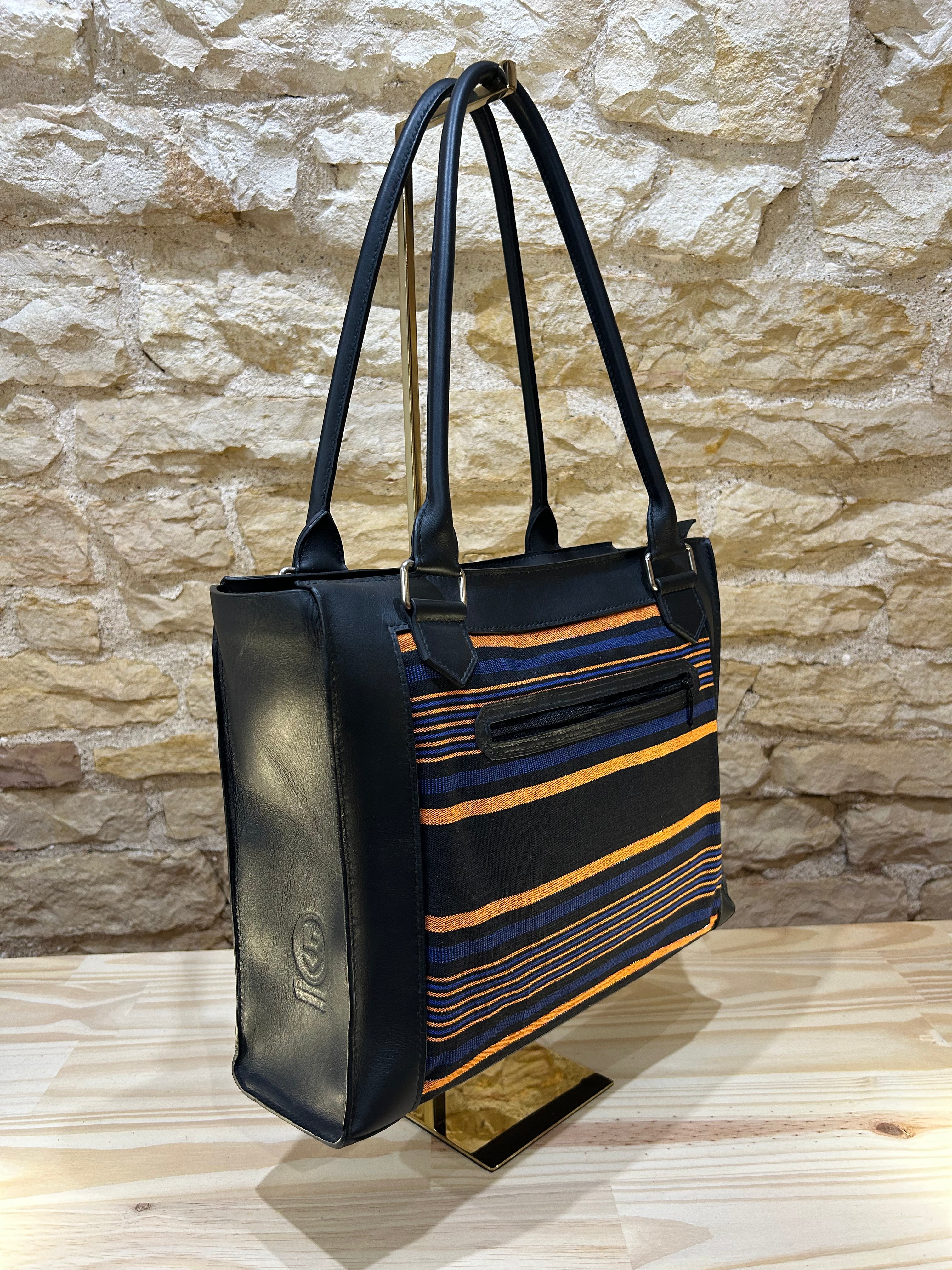 La Bagagerie Victorine Amandine Pro sac cuir 36x30 cm