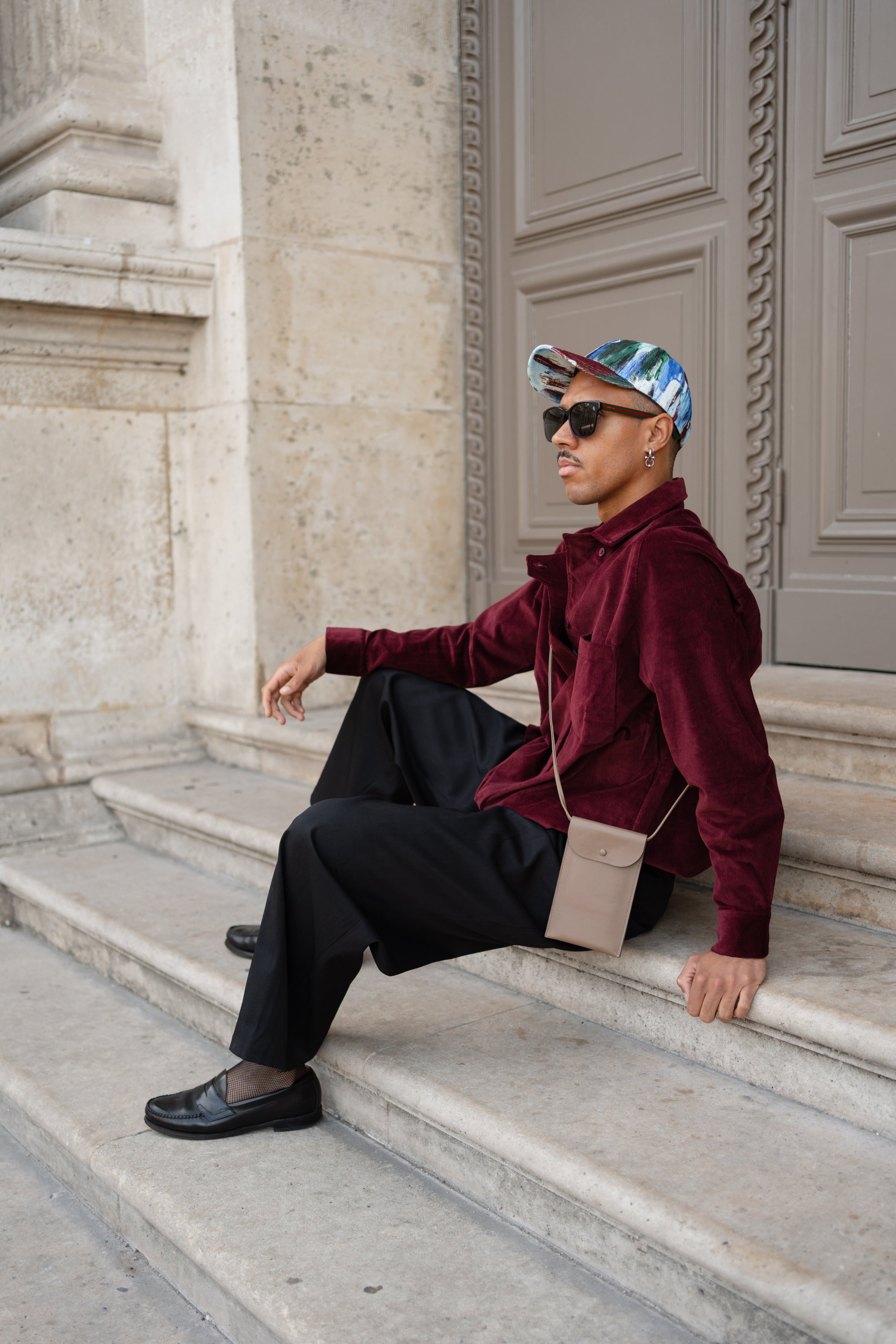 Christine Phung x Headoniste casquette velours