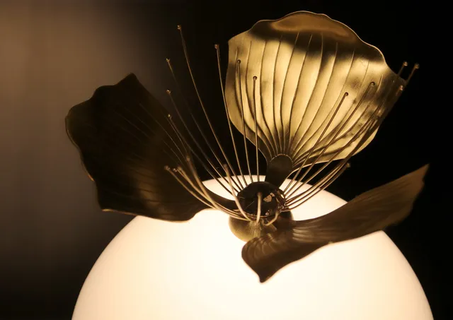 KIM JUDE Lumières Botanica Capparisa lampe verre