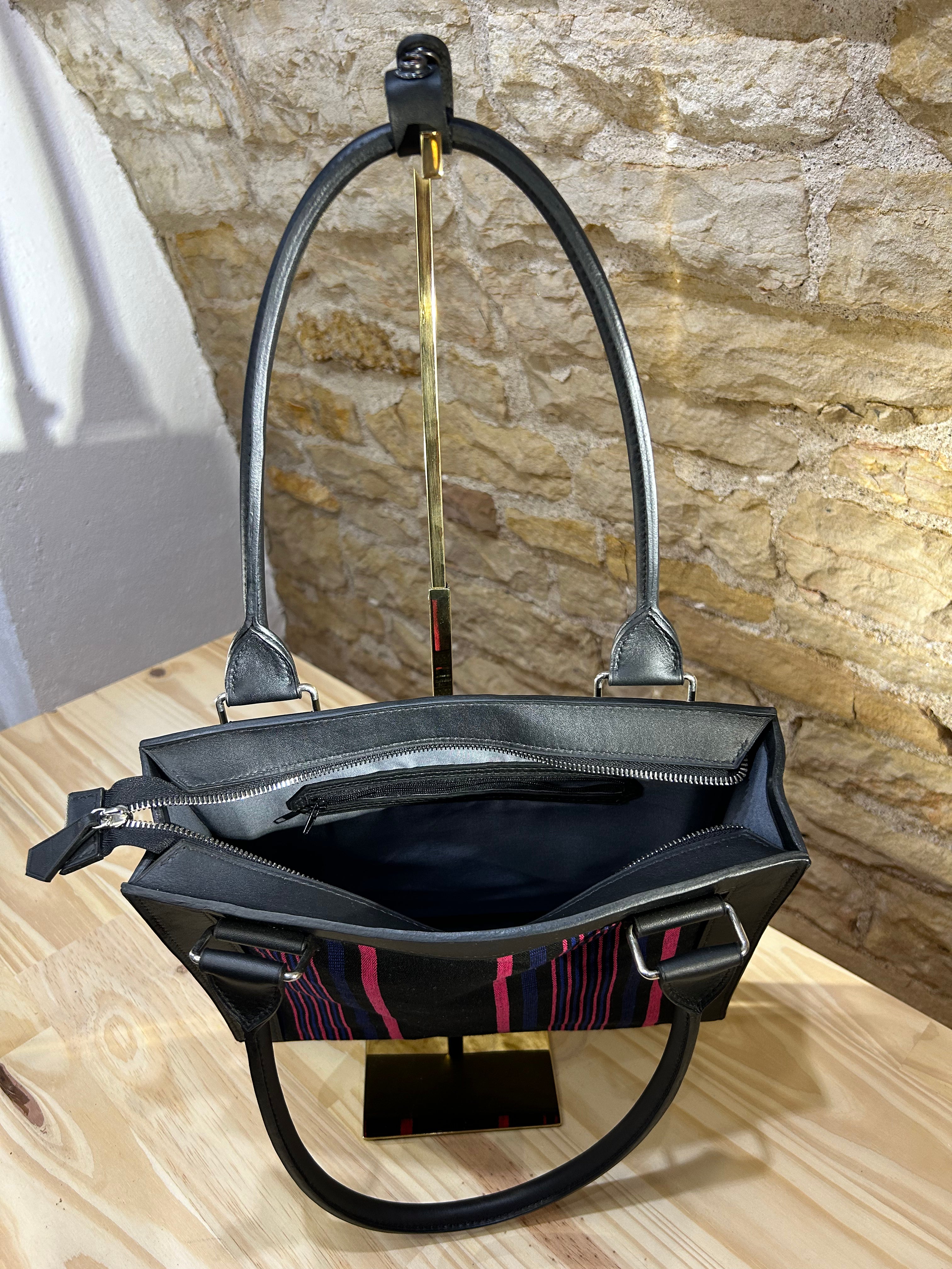 La Bagagerie Victorine Amandine sac cuir 30x25 cm