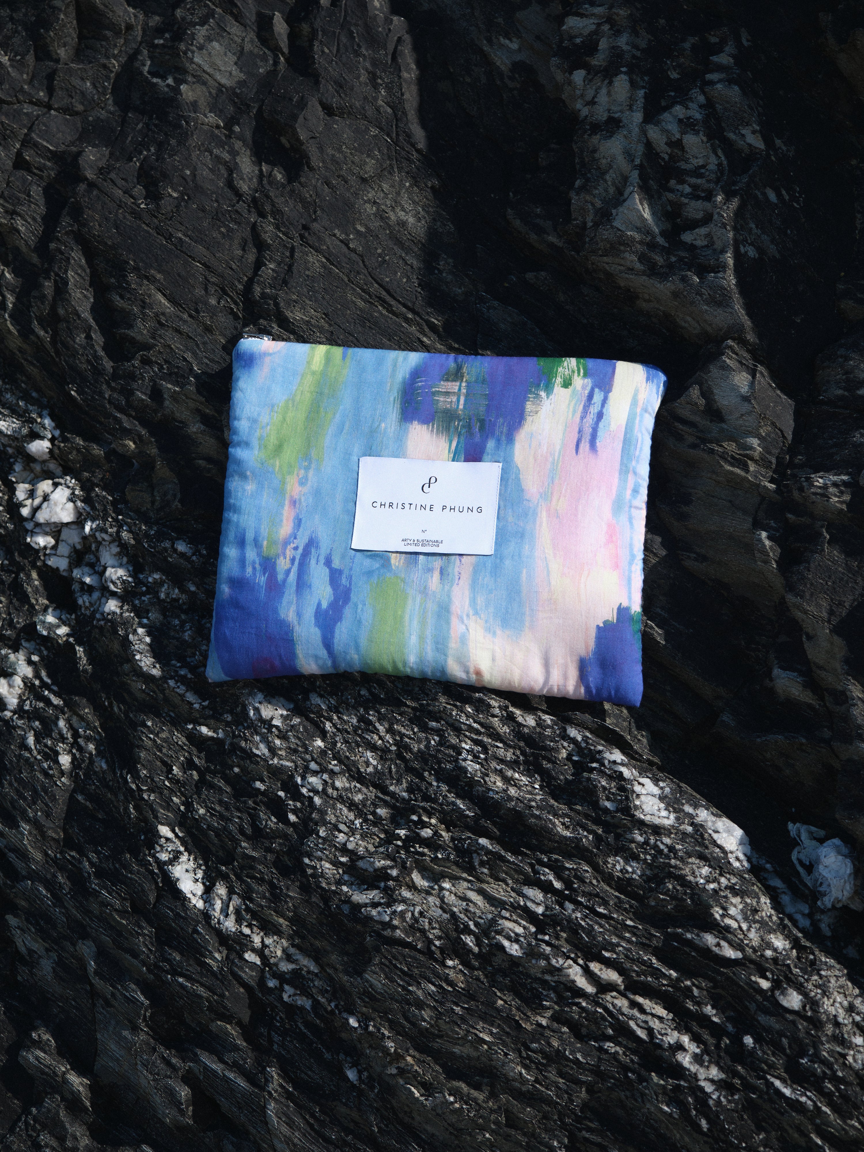 Christine Phung Padi pochette iPad coton bio