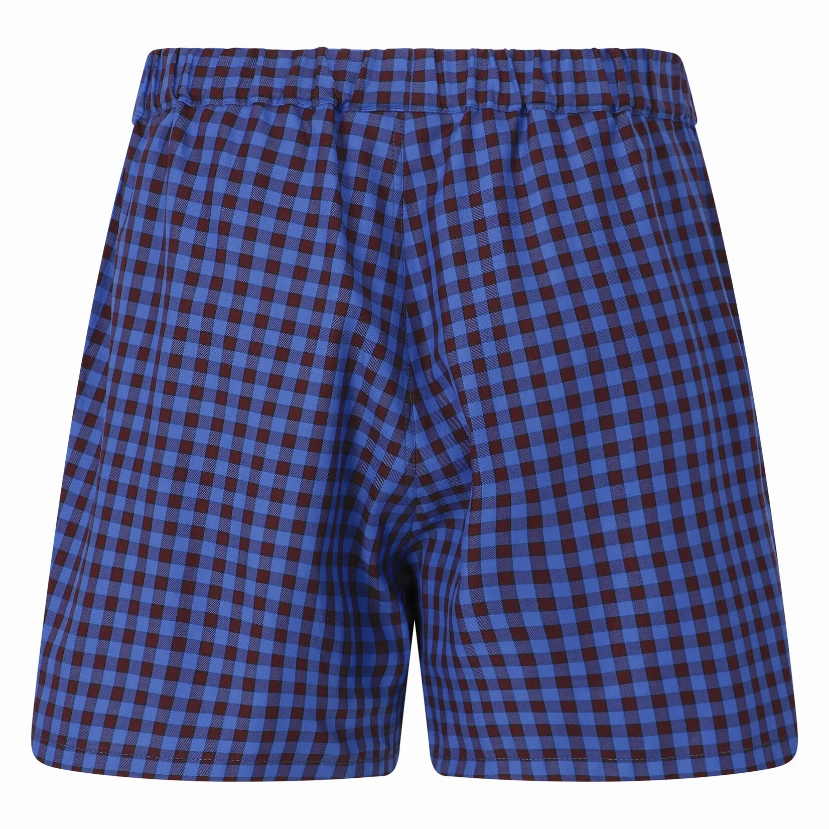Jean-Paul Lespagnard Exclusive Series short carreaux violet bleu
