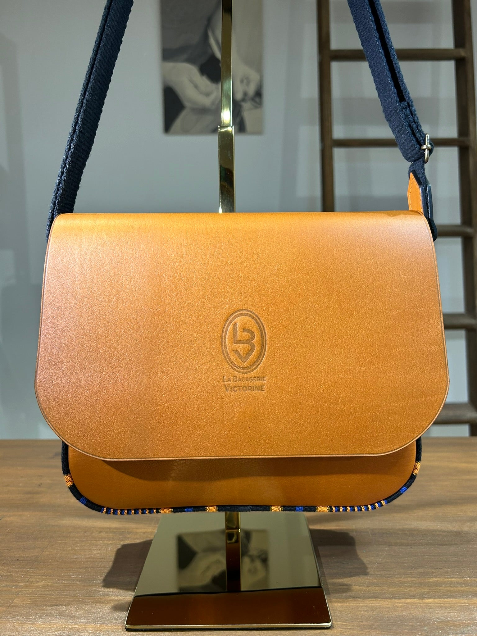 La Bagagerie Victorine Faso sac bandoulière cuir 20x25cm