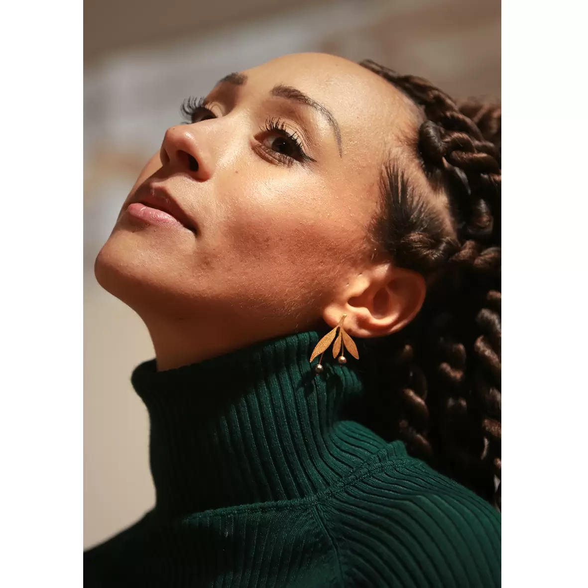 Kim Jude Rameaux boucles d'oreilles légères