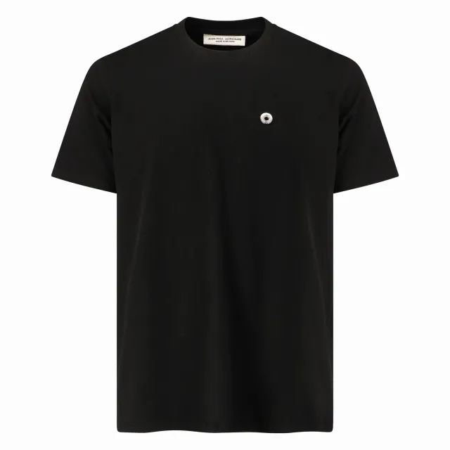 Jean-Paul Lespagnard Tee-Shirts T-shirt noir imprimé
