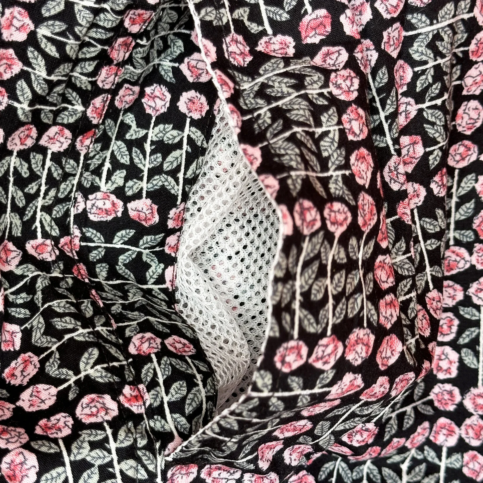 Jean-Paul Lespagnard short boxer mini roses fond clair