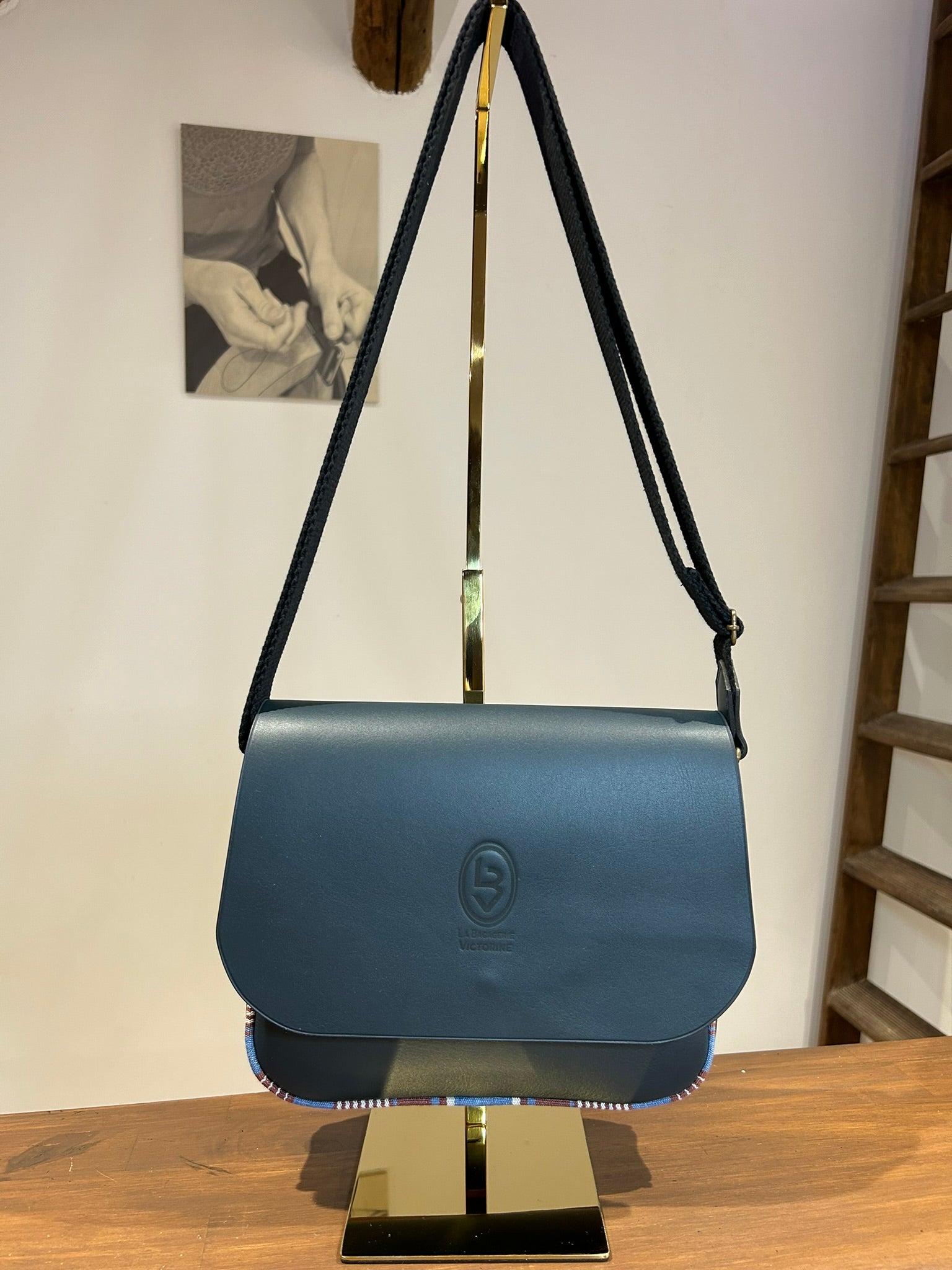 La Bagagerie Victorine Faso sac bandoulière cuir 20x25cm