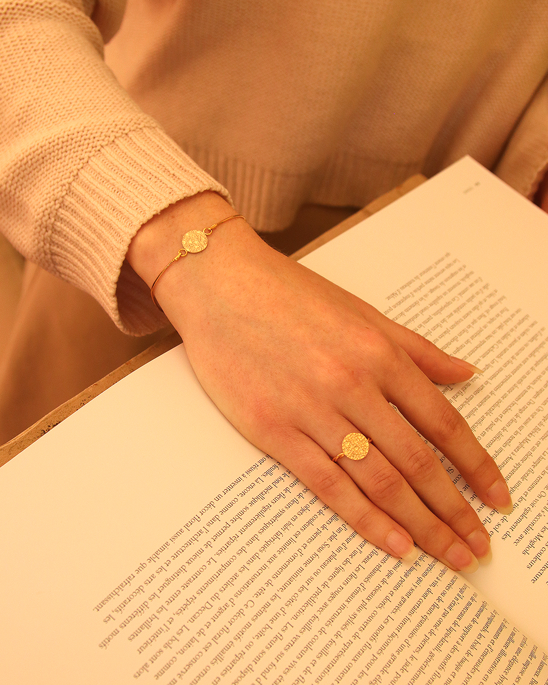 Kim Jude FullMoon bague femme fantaisie légère