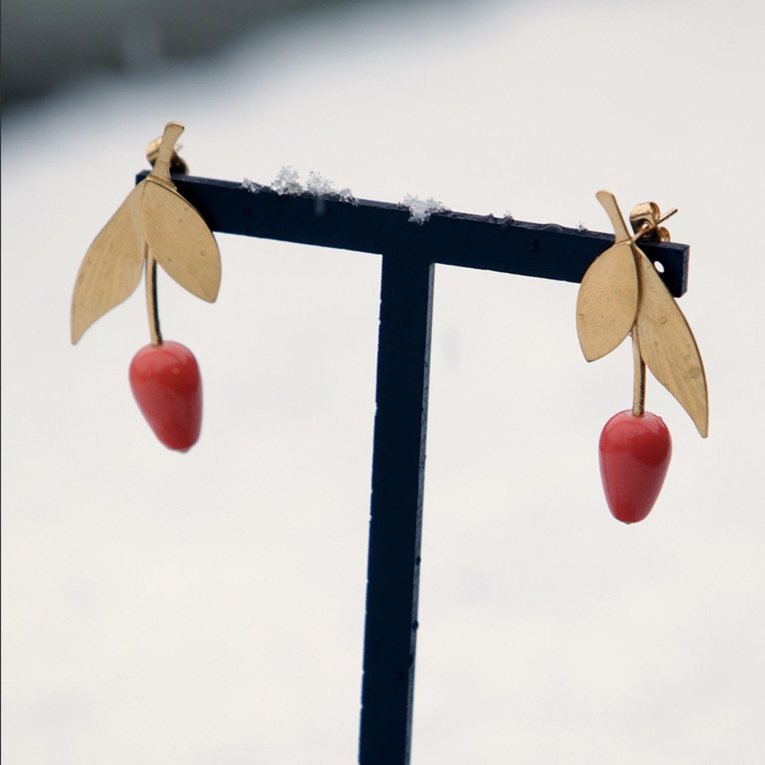 KIM JUDE Boucles Ballerine boucles d’oreilles fines