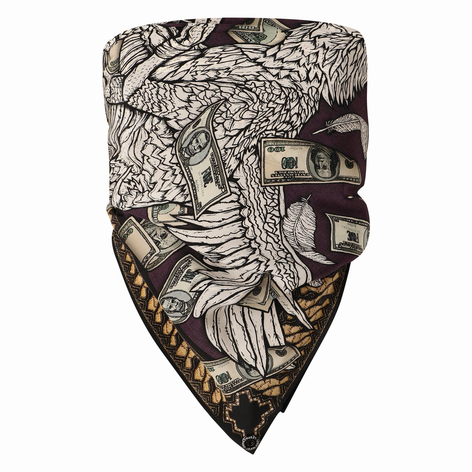 Jean-Paul Lespagnard Classic foulard Cock Fight taille classic