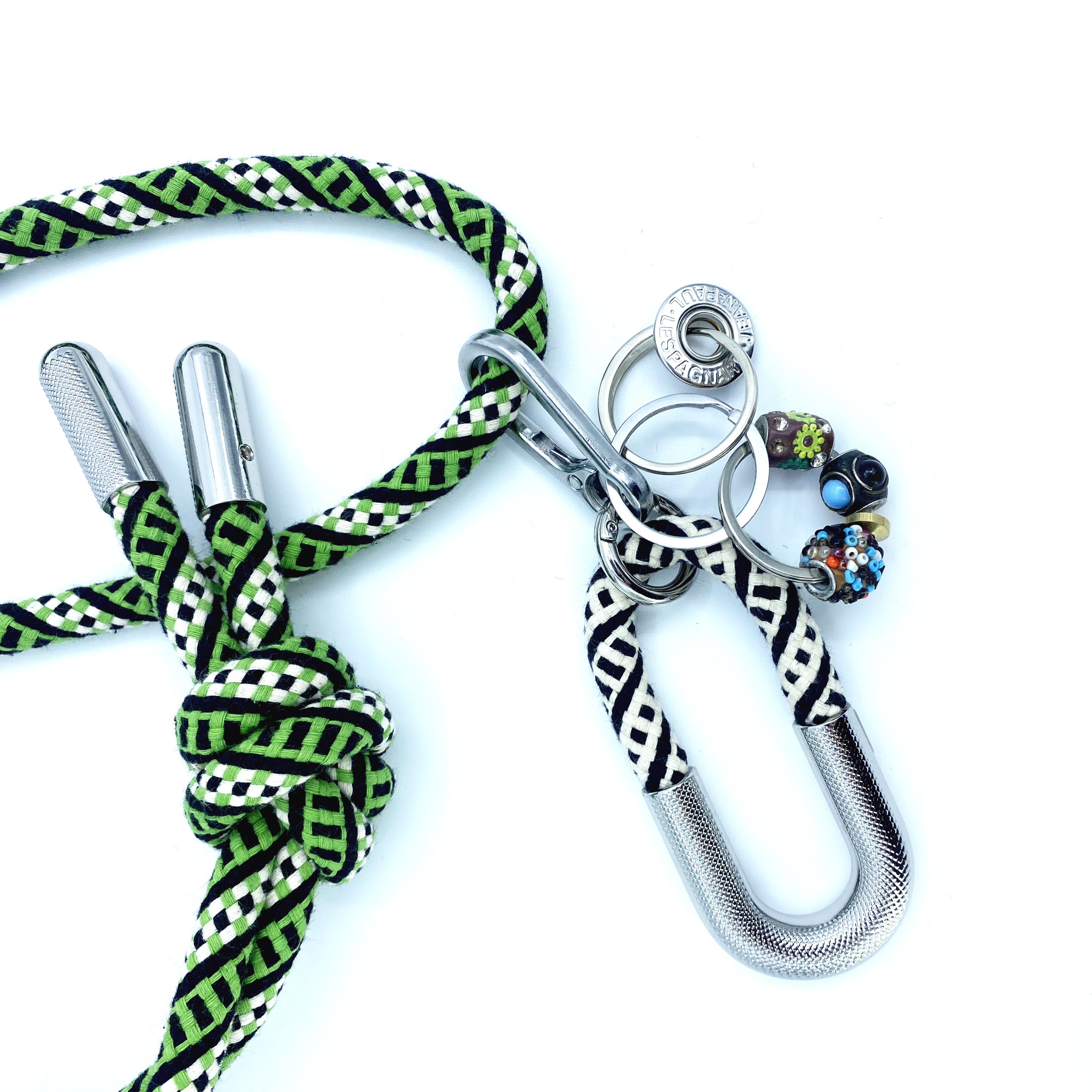 Jean-Paul Lespagnard porte-clés lanyard Explorer vert
