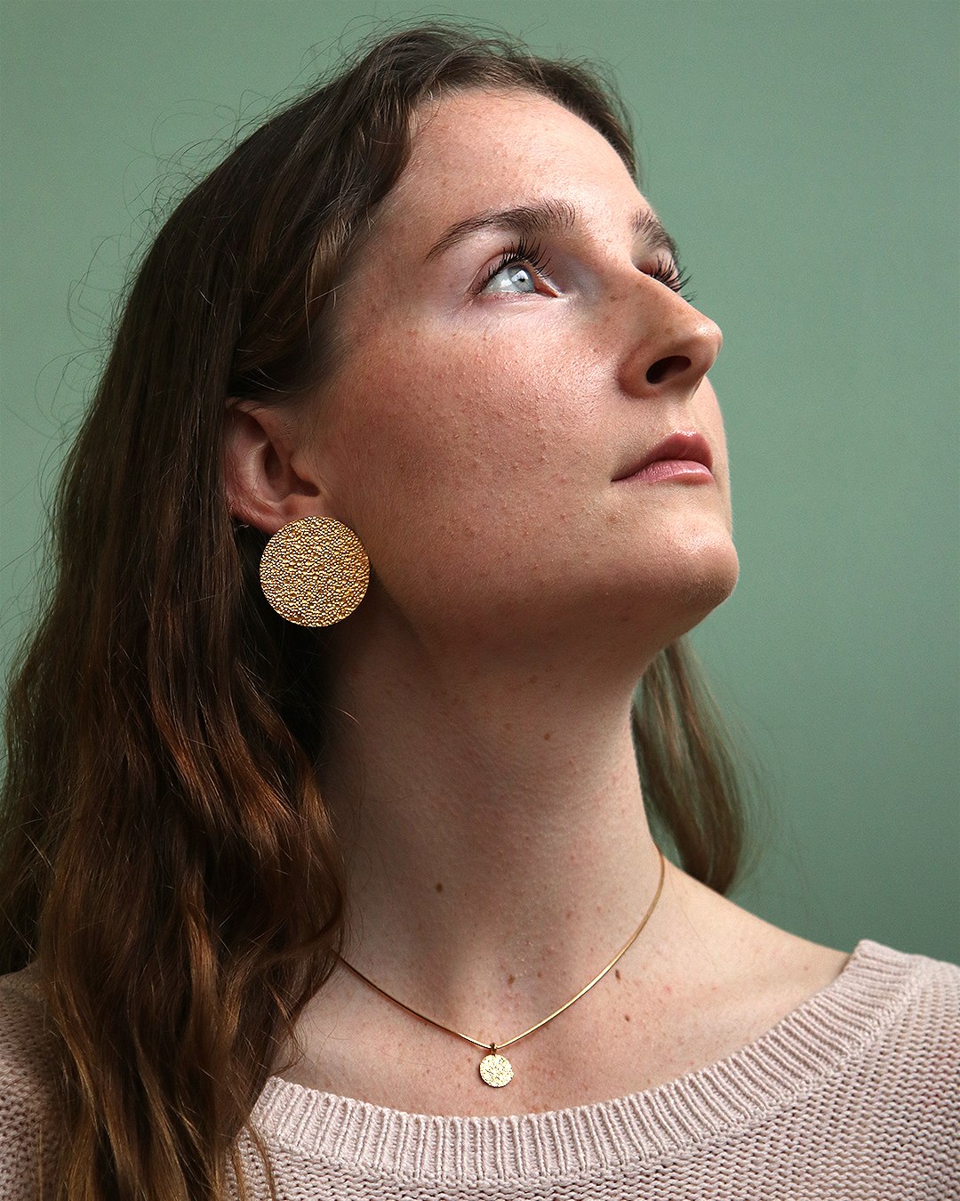 KIM JUDE Colliers FullMoon collier léger original