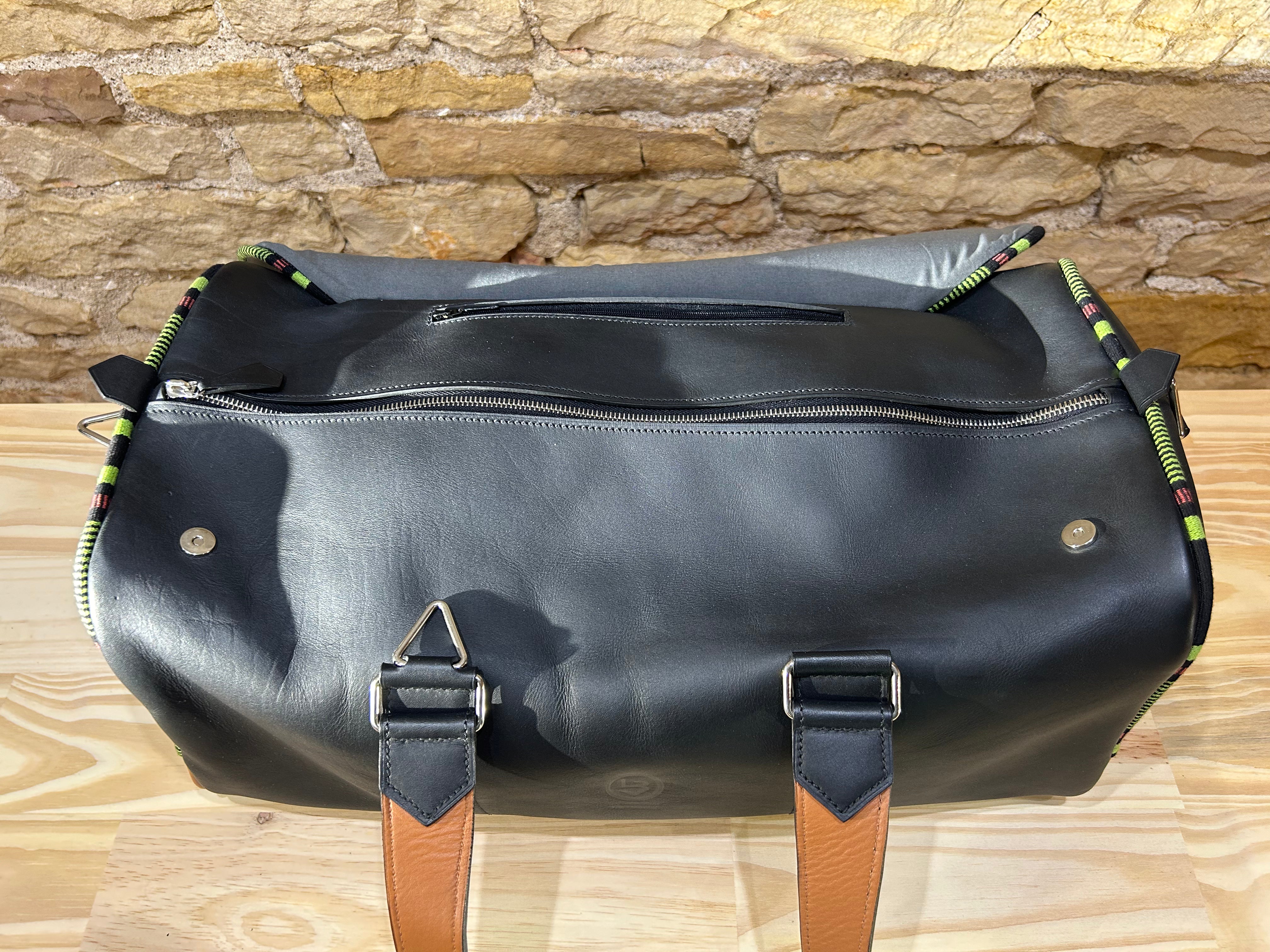 La Bagagerie Victorine 48h bagage cabine cuir veau 50x25