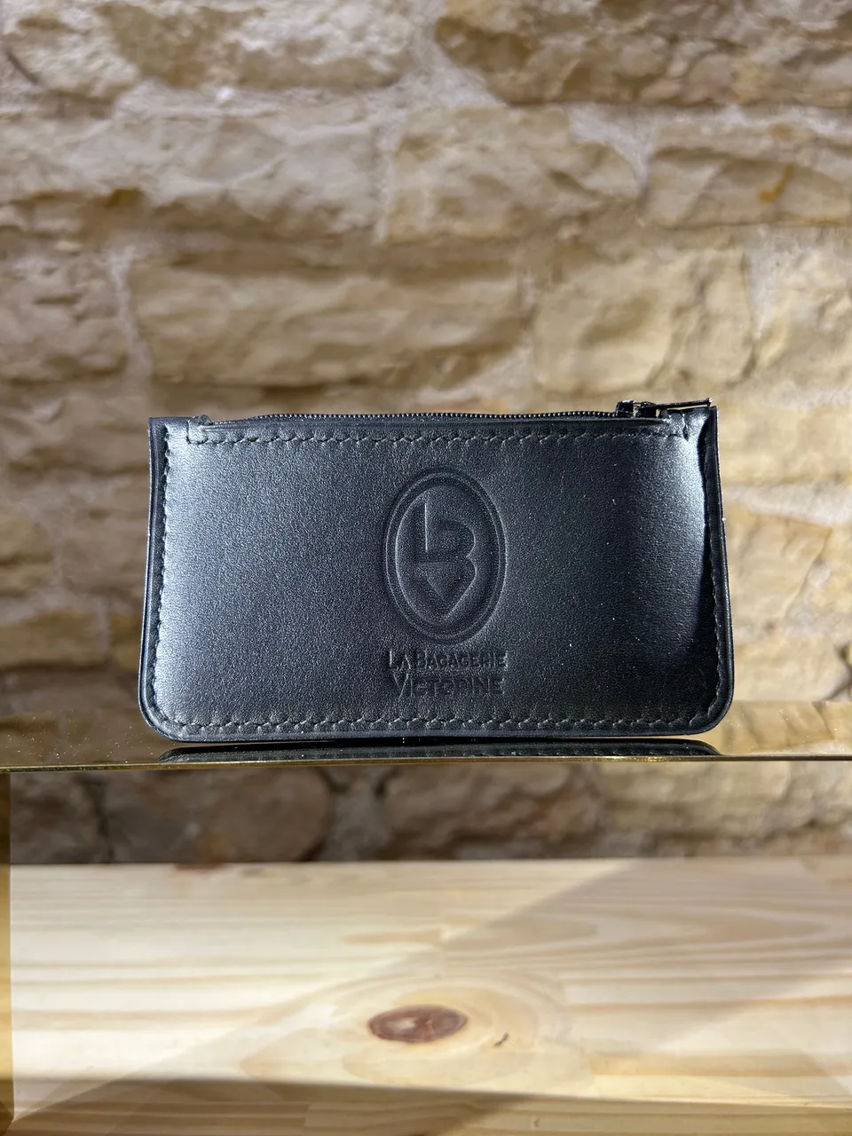La Bagagerie Victorine Le Classique porte-monnaie cuir 13 cm