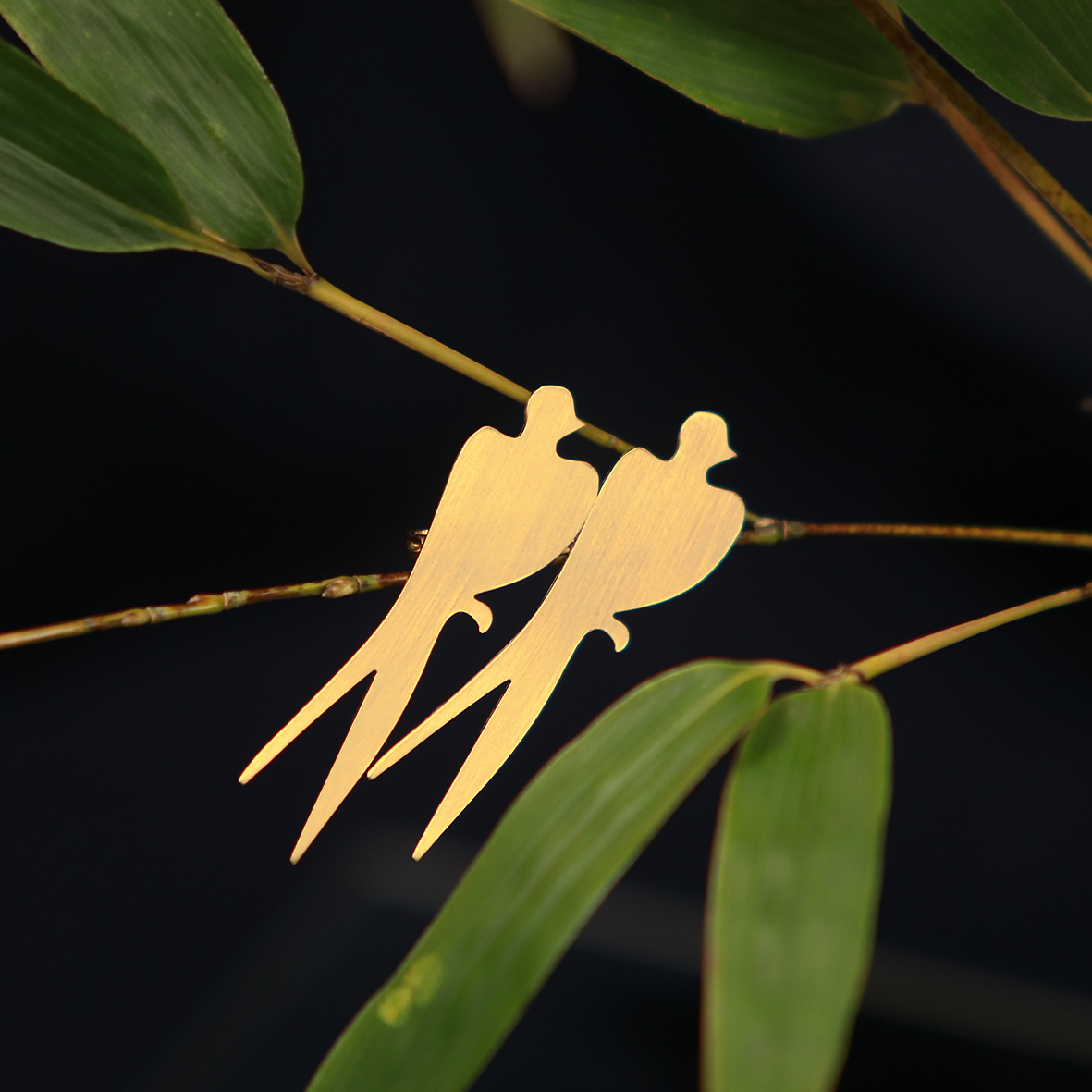 KIM JUDE Demoiselles broche insecte ANIMA