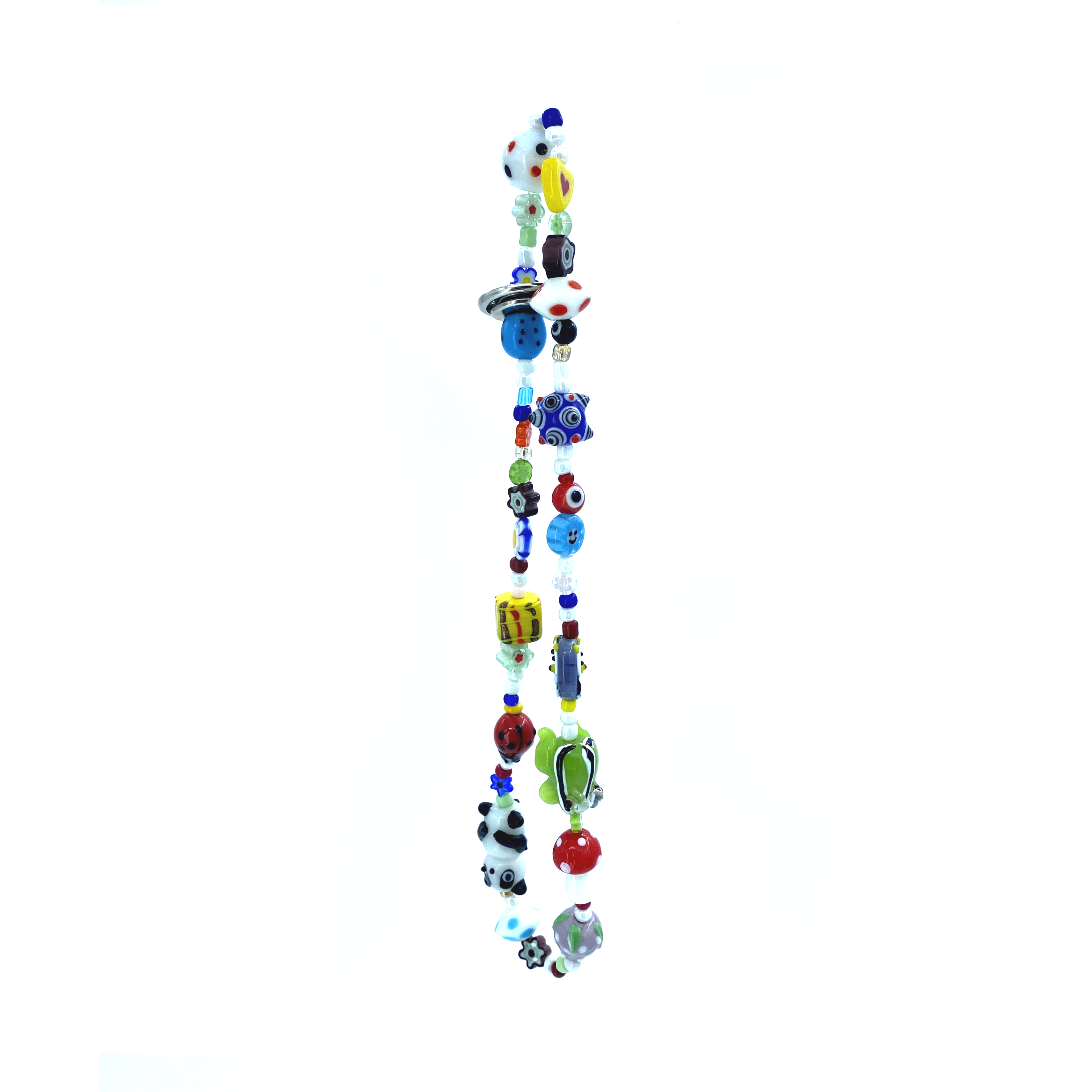Jean-Paul Lespagnard Jewelry Crazy Glass Beads collier perles de verre