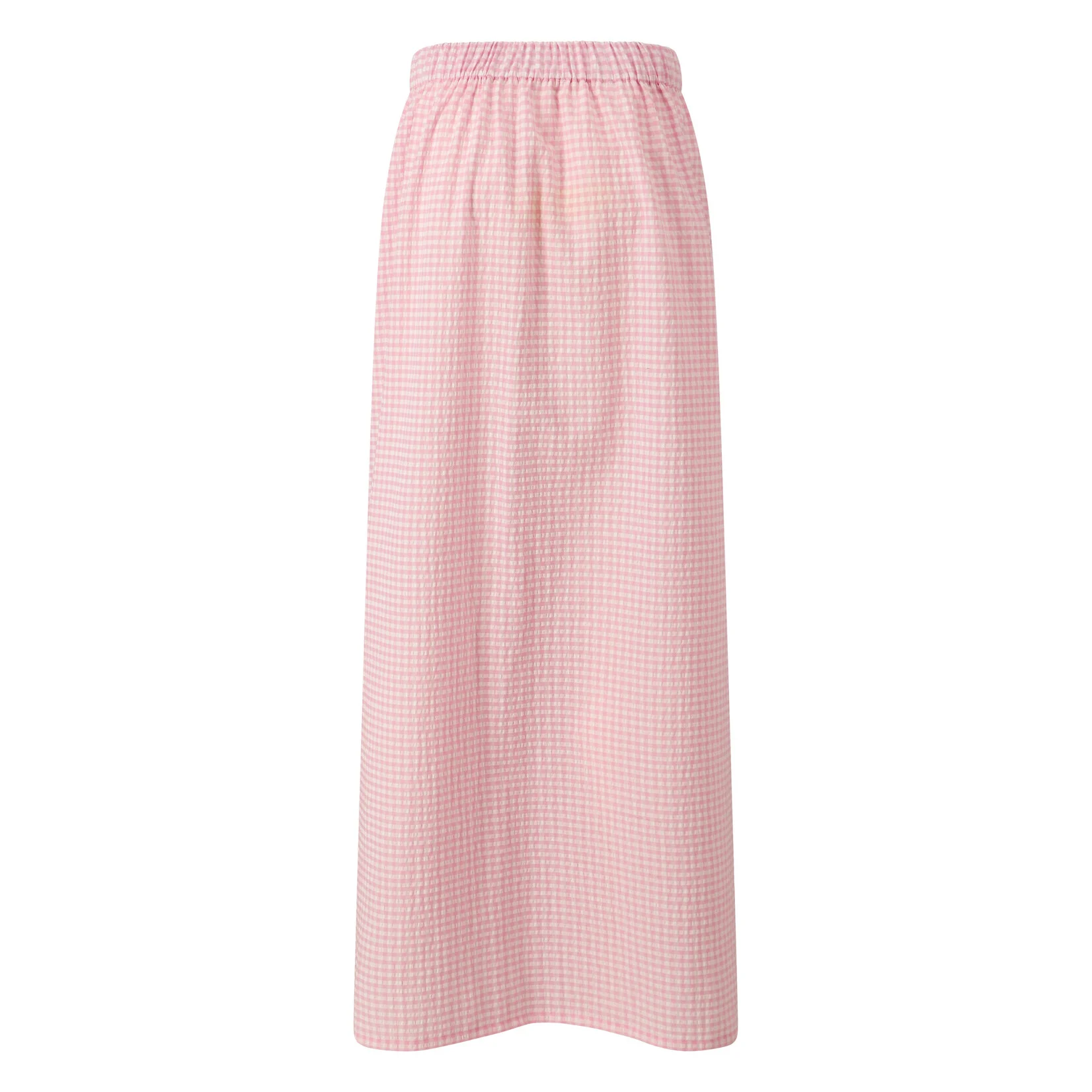 Jean-Paul Lespagnard Skirts jupe Lungi vichy seersucker