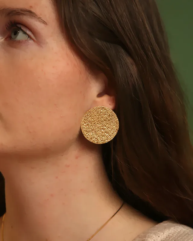 KIM JUDE FullMoon Grand Modèle boucles d'oreilles légères
