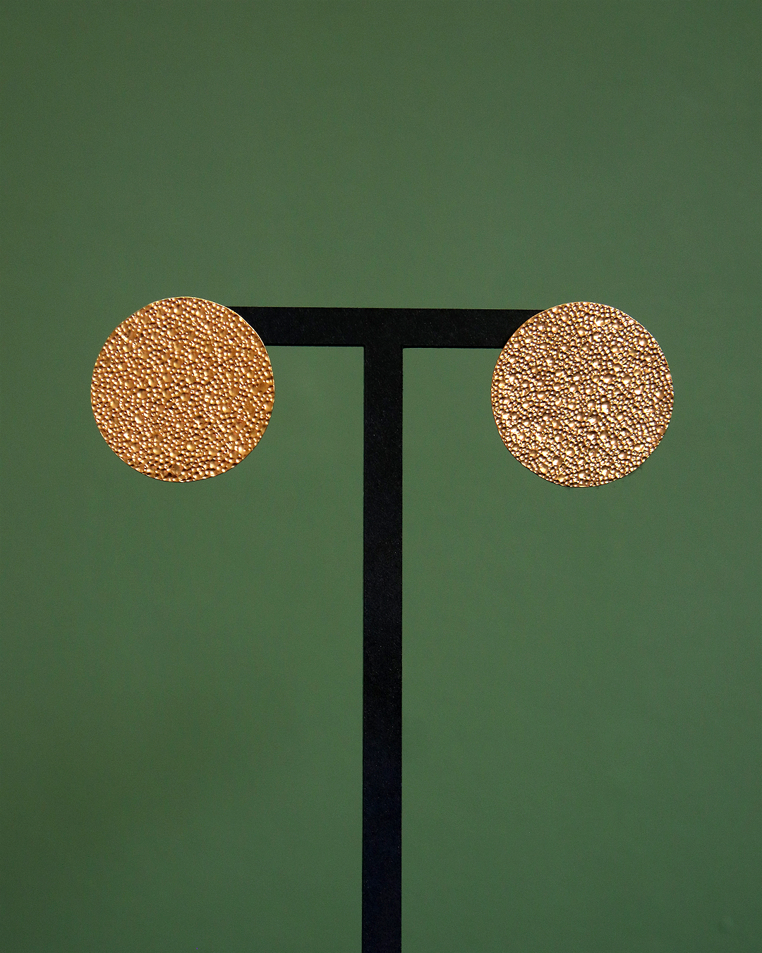 KIM JUDE FullMoon Grand Modèle boucles d'oreilles légères