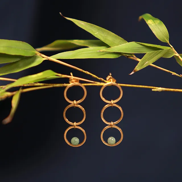 Kim Jude Trois amis boucles d'oreilles fantaisie