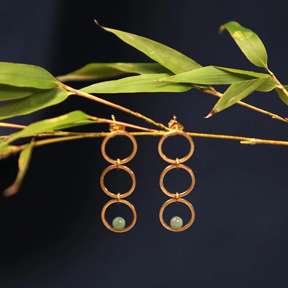 Kim Jude Trois amis boucles d'oreilles fantaisie