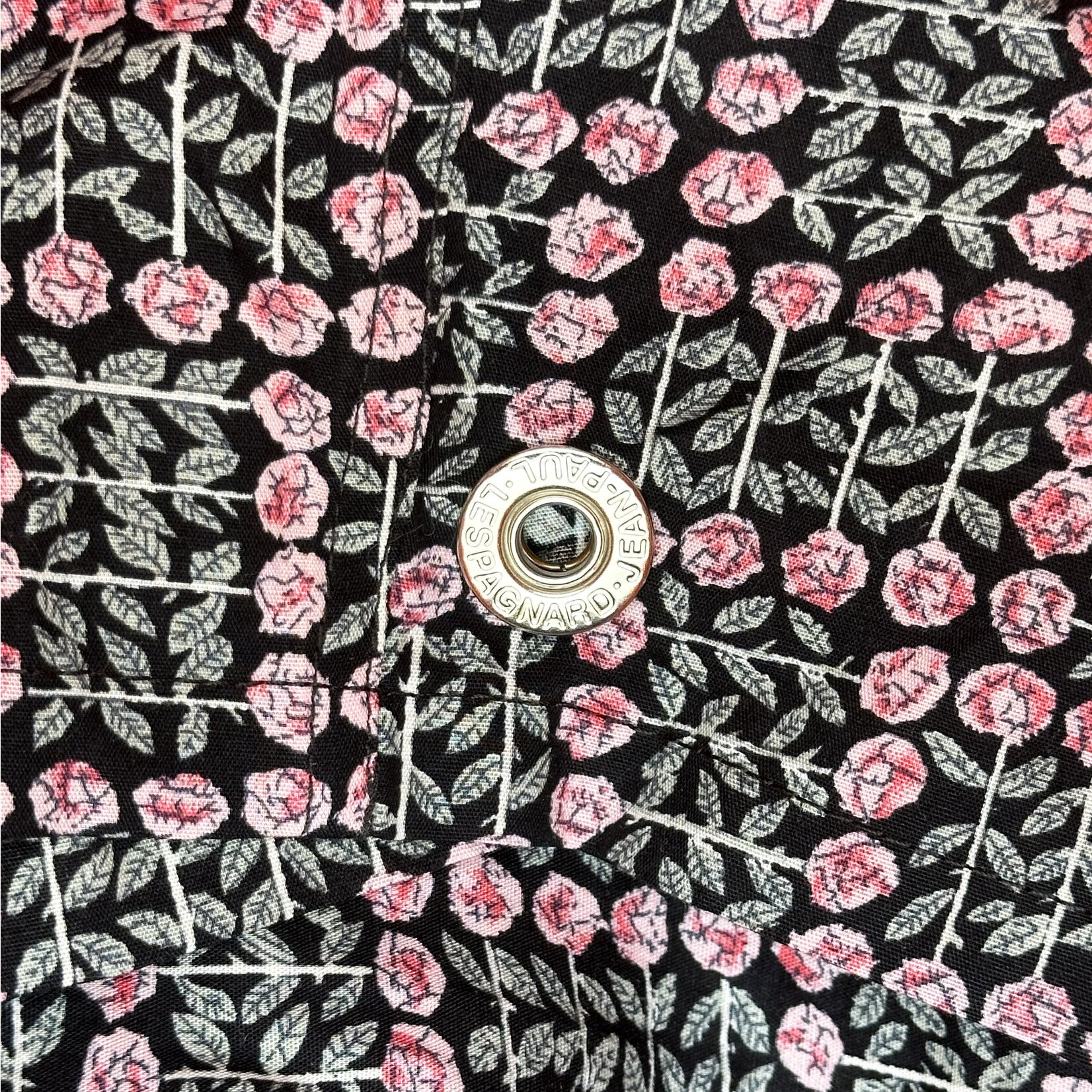 Jean-Paul Lespagnard short boxer mini roses fond clair