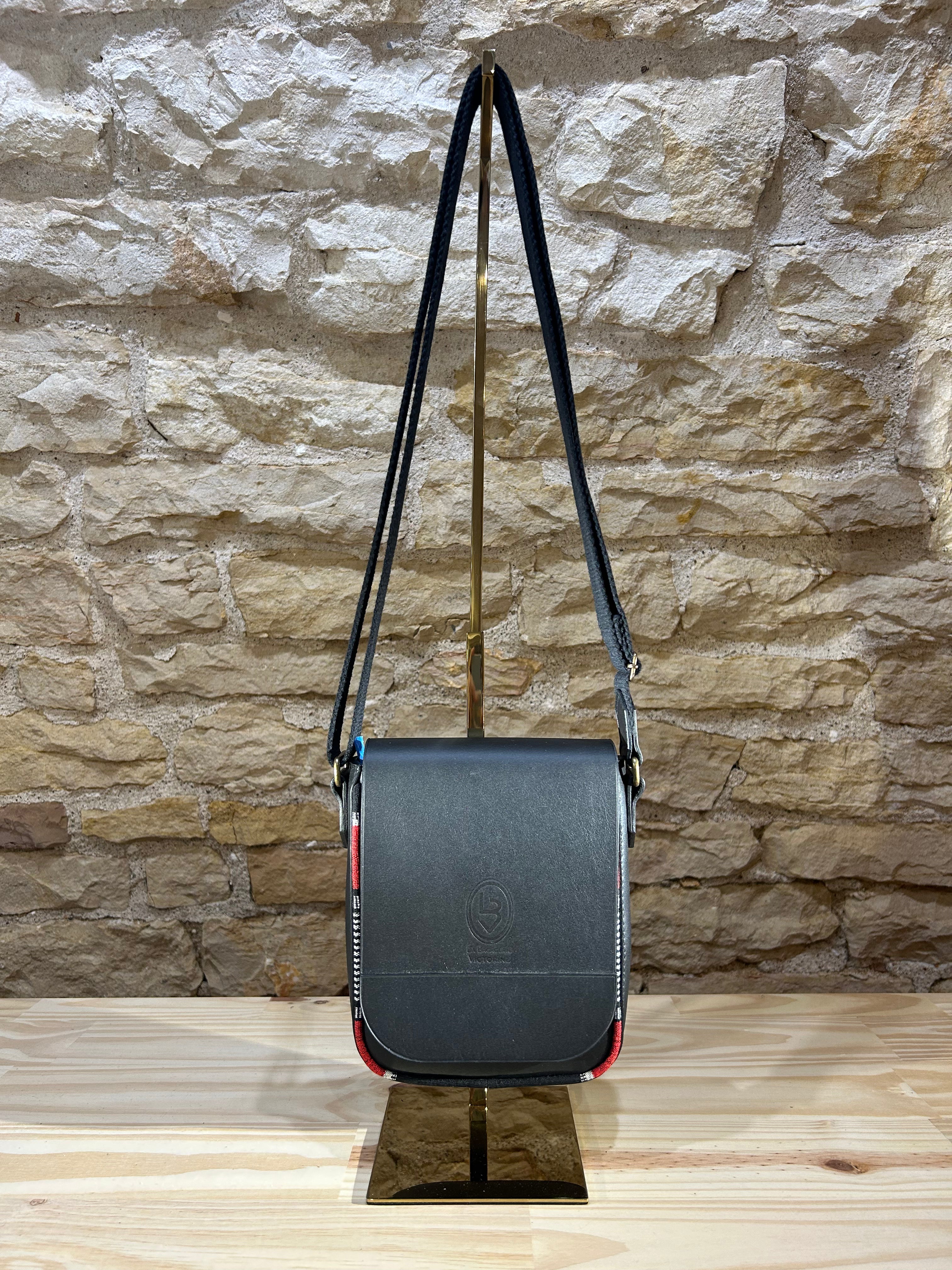 La Bagagerie Victorine Baise-en-ville sac bandoulière cuir 20x15