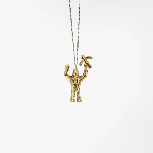 Jean-Paul Lespagnard Jewelry King Kong pendentif jouet 1960