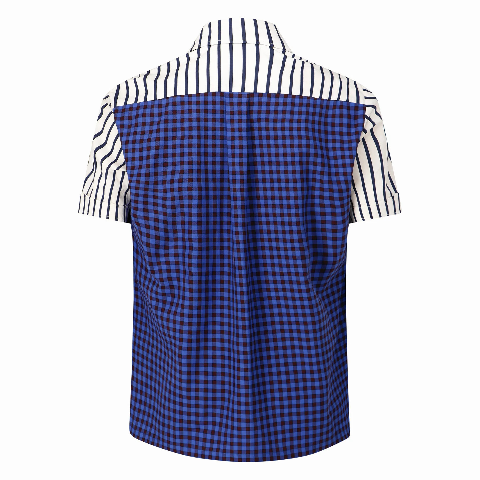 Jean-Paul Lespagnard Exclusive Series chemise coton carreaux violets
