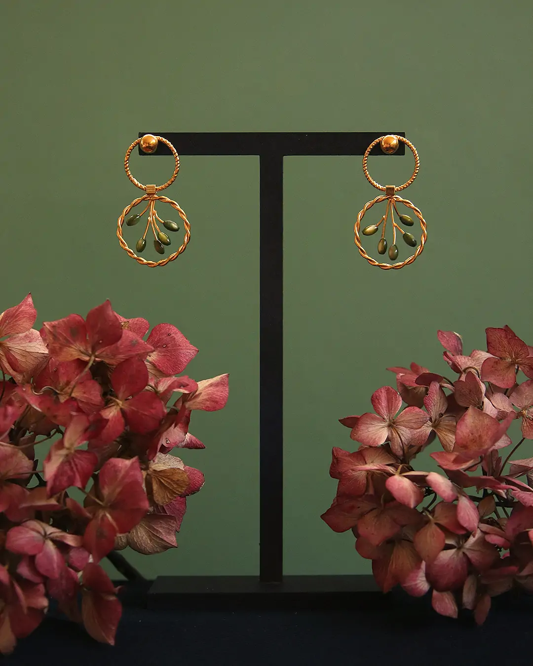 KIM JUDE Orphée boucles d'oreilles légères