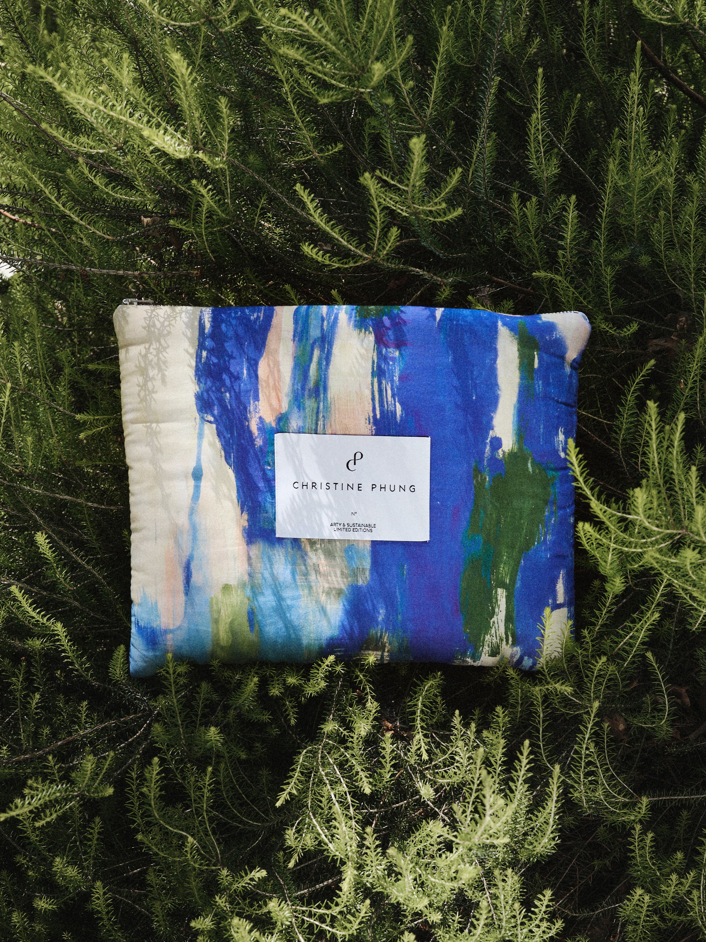 Christine Phung Padi pochette iPad coton bio
