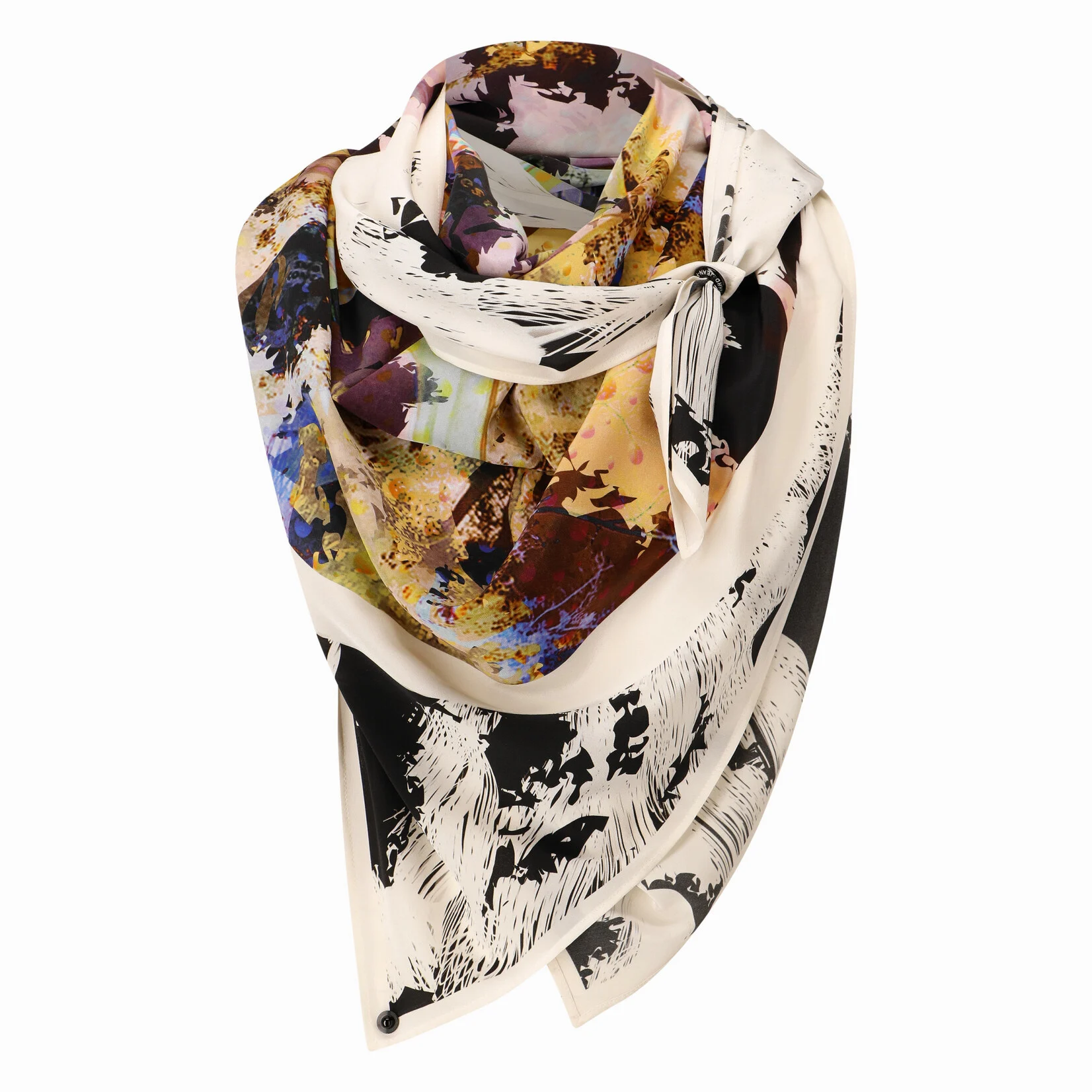Jean-Paul Lespagnard Extra foulard Beauty On Acid taille extra
