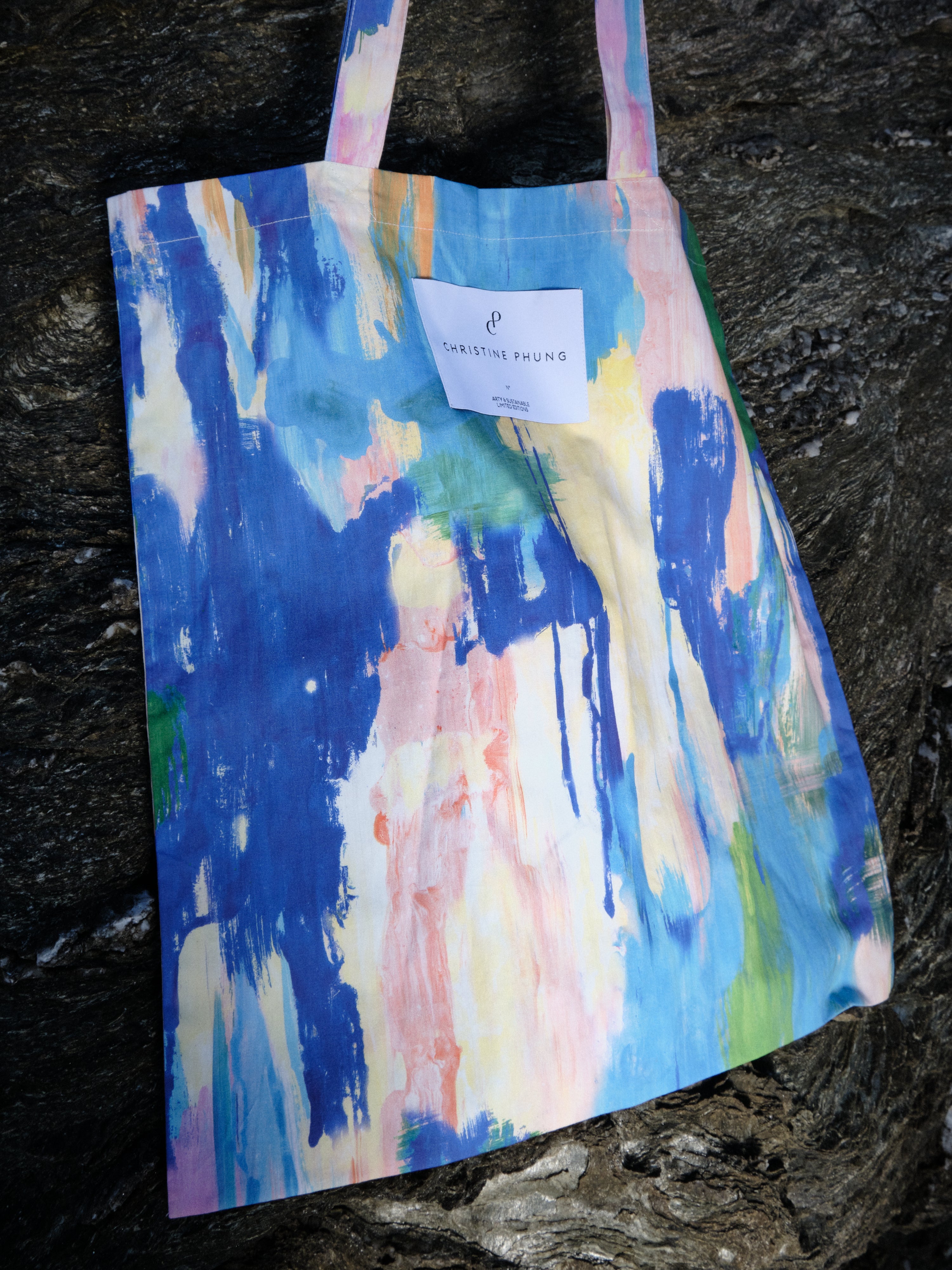 Christine Phung Toto tote-bag coton bio imprimé France