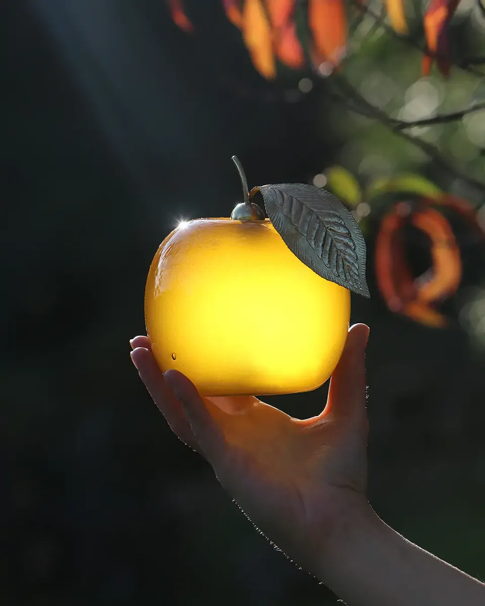 KIM JUDE Botanica Méla lampe verre artisanale