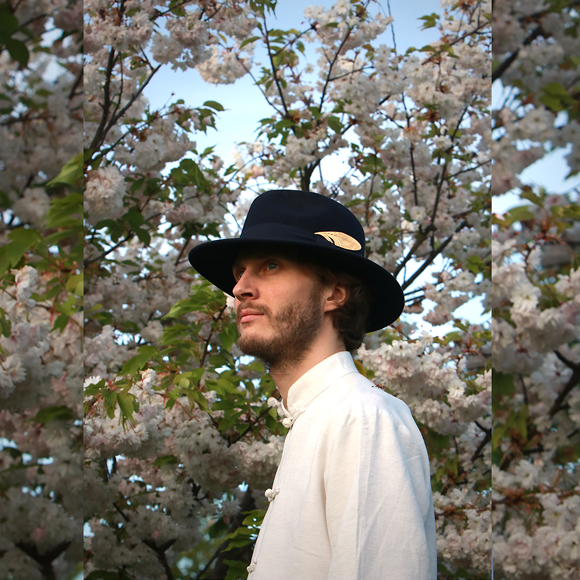 Kim Jude Broche à chapeau légère