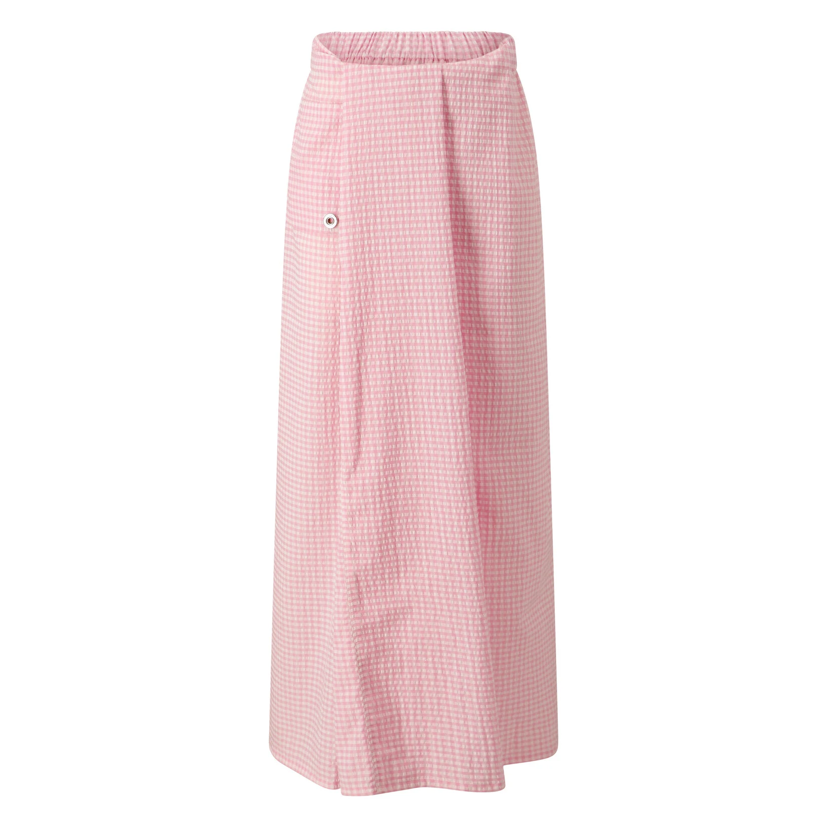 Jean-Paul Lespagnard Skirts jupe Lungi vichy seersucker