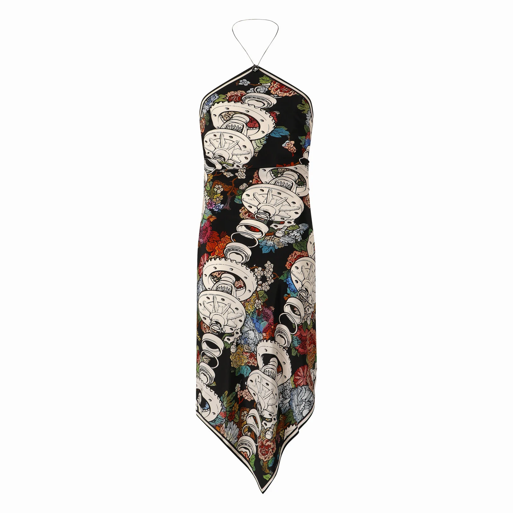 Jean-Paul Lespagnard t-shirt Classic Flower Mechanic noir