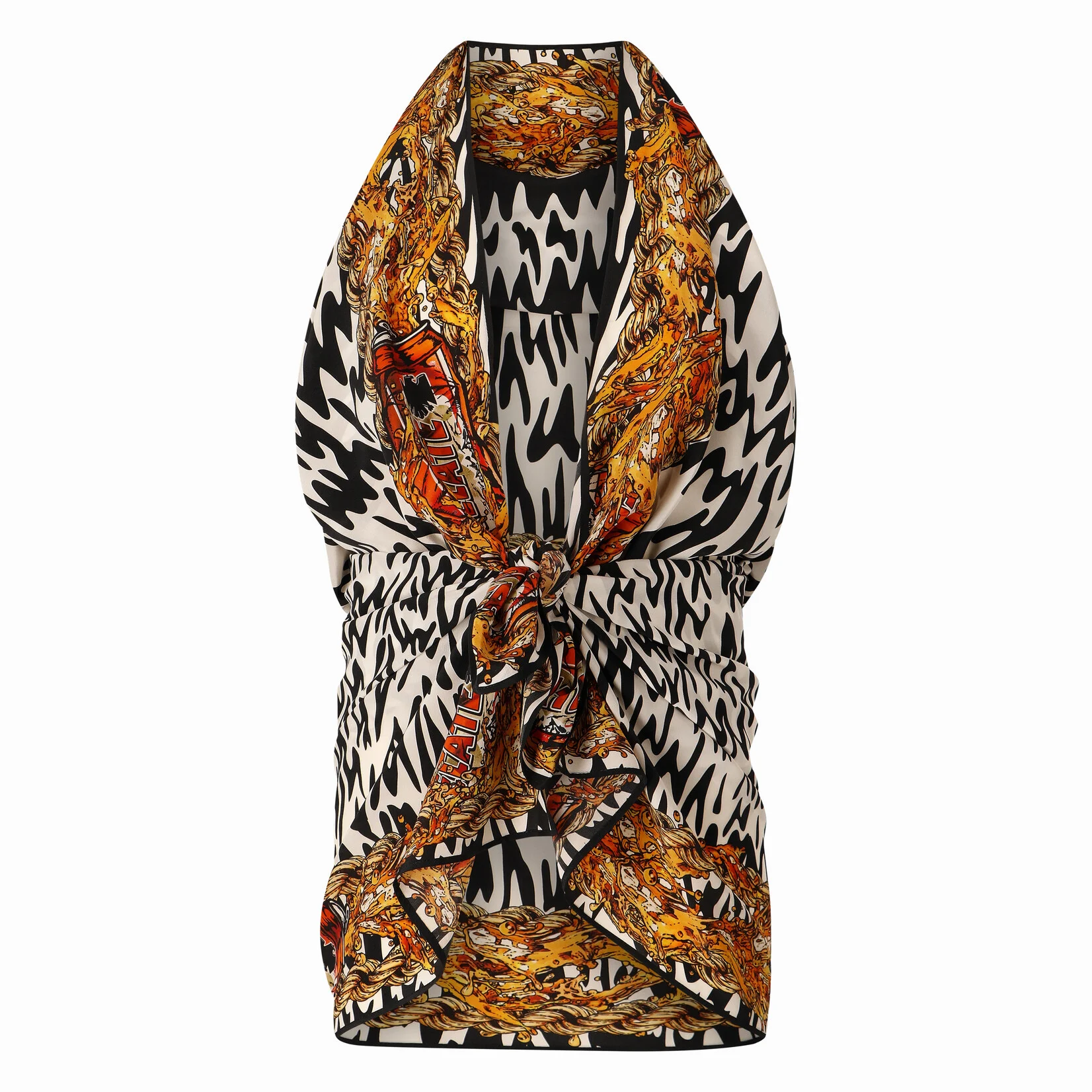 Jean-Paul Lespagnard Extra Toile Beer Zebra grand format