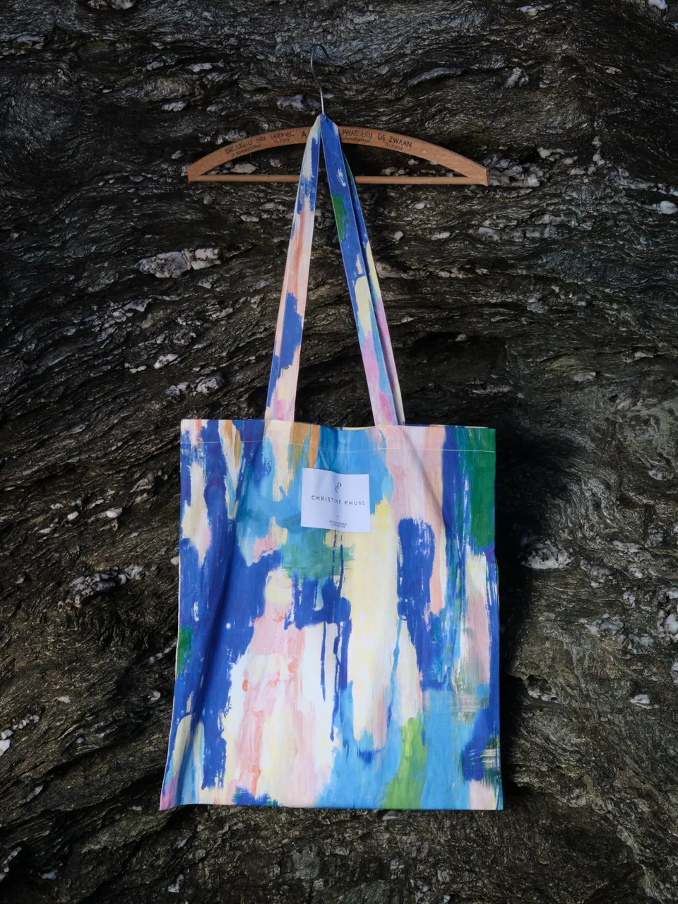Christine Phung Toto tote-bag coton bio imprimé France