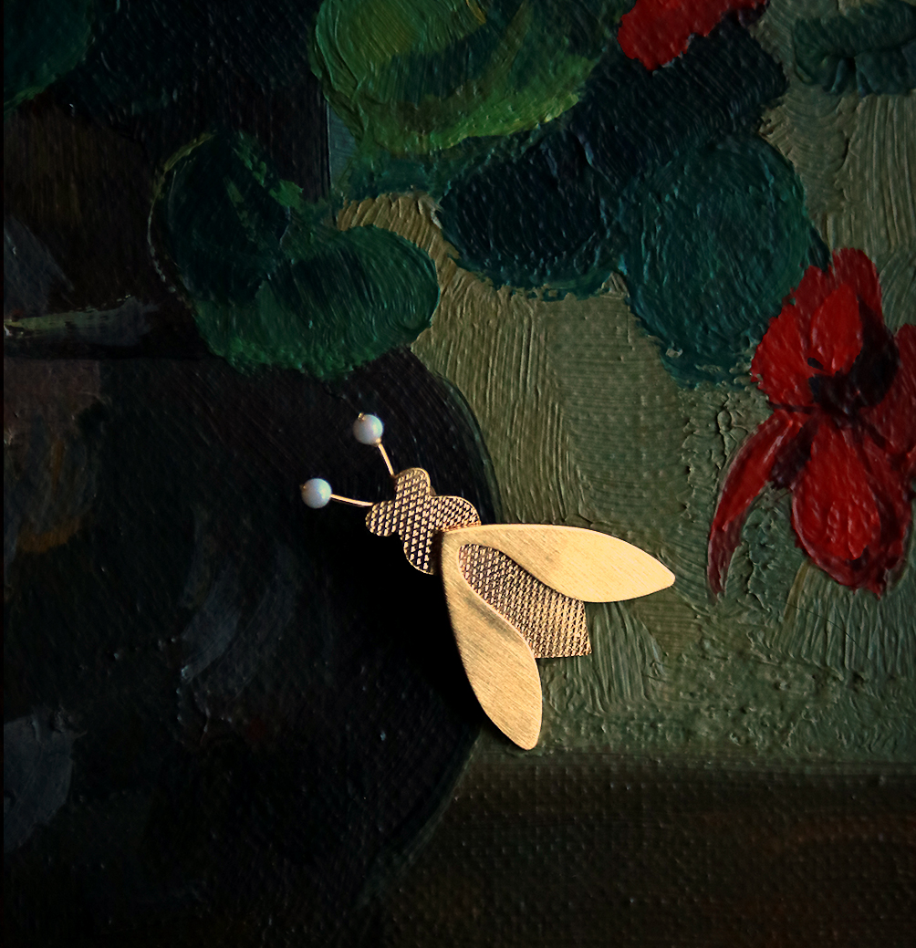 Kim Jude Fly broche fantaisie légère